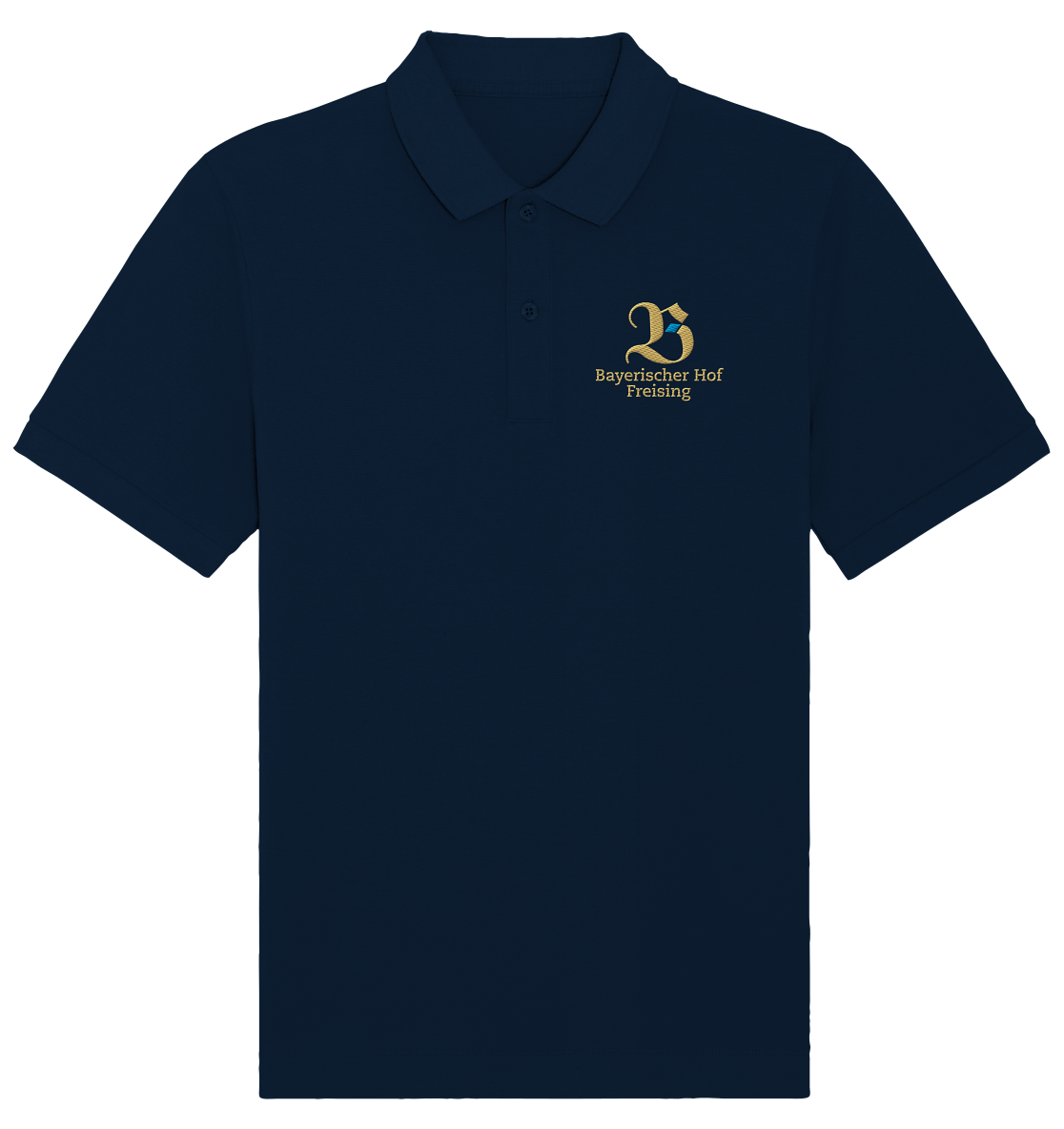 Bayerischer Hof 1 - Organic Poloshirt (Stick)